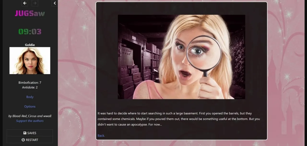 HTML Completed JUGSaw [v1.00] [Blood-Red Circus wwall] | Free Adult Games