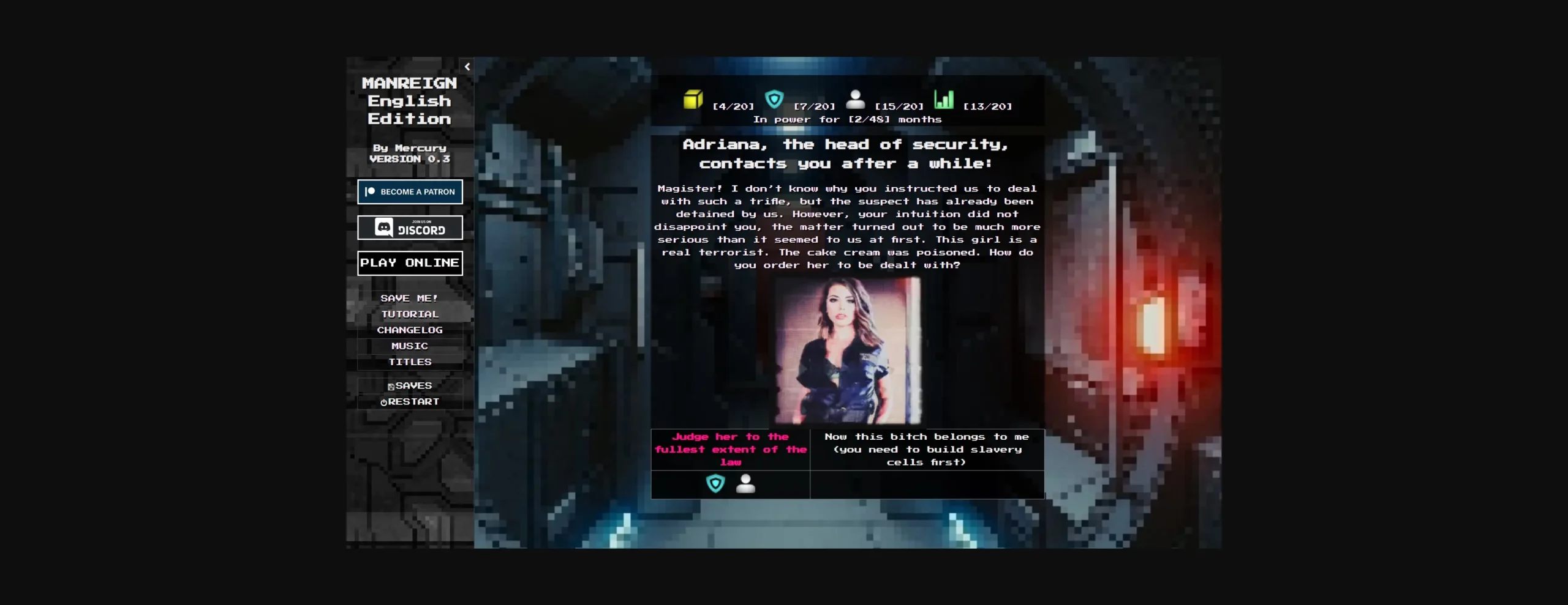 HTML Completed Manreign [v1.0] [MercuryDev] | Free Adult Games