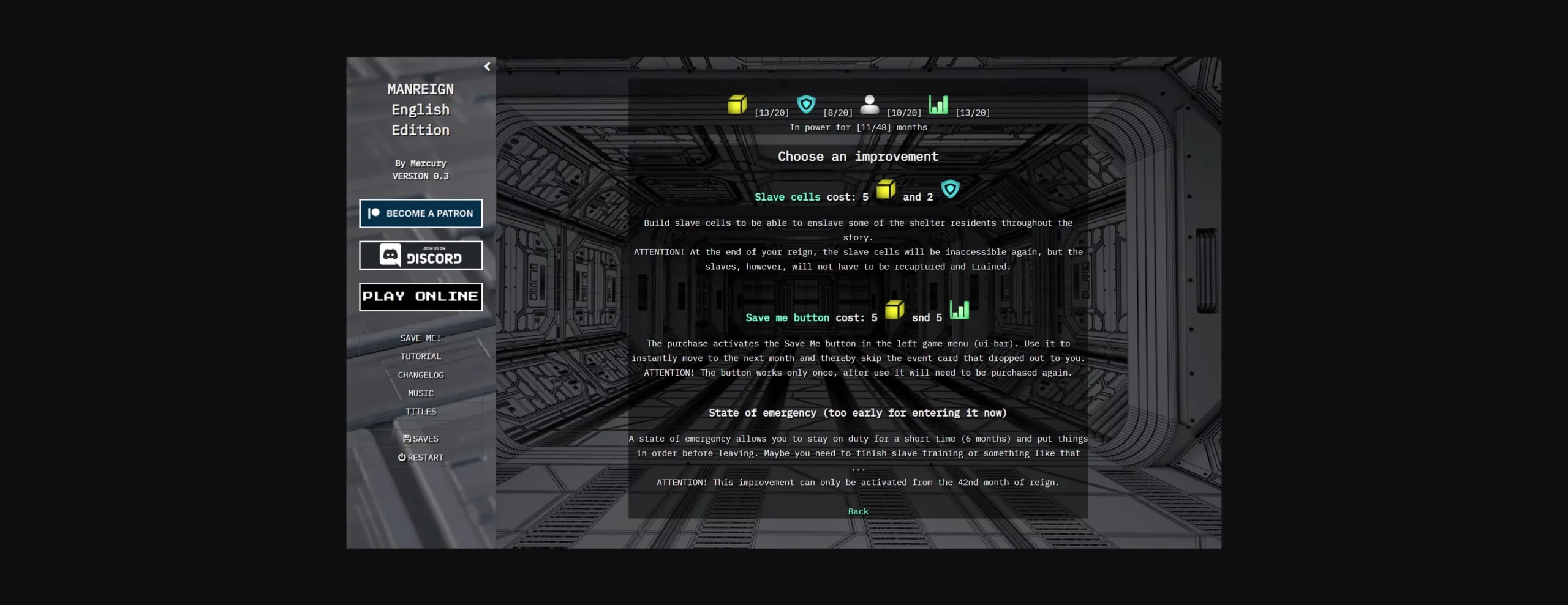 HTML Completed Manreign [v1.0] [MercuryDev] | Free Adult Games