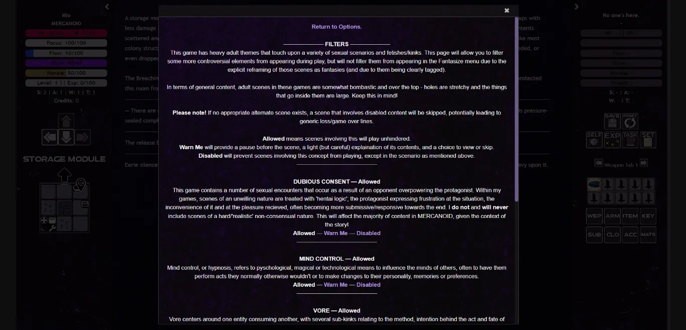 HTML Completed Mercanoid [v1.0.8] [Pyksies] | Free Adult Games