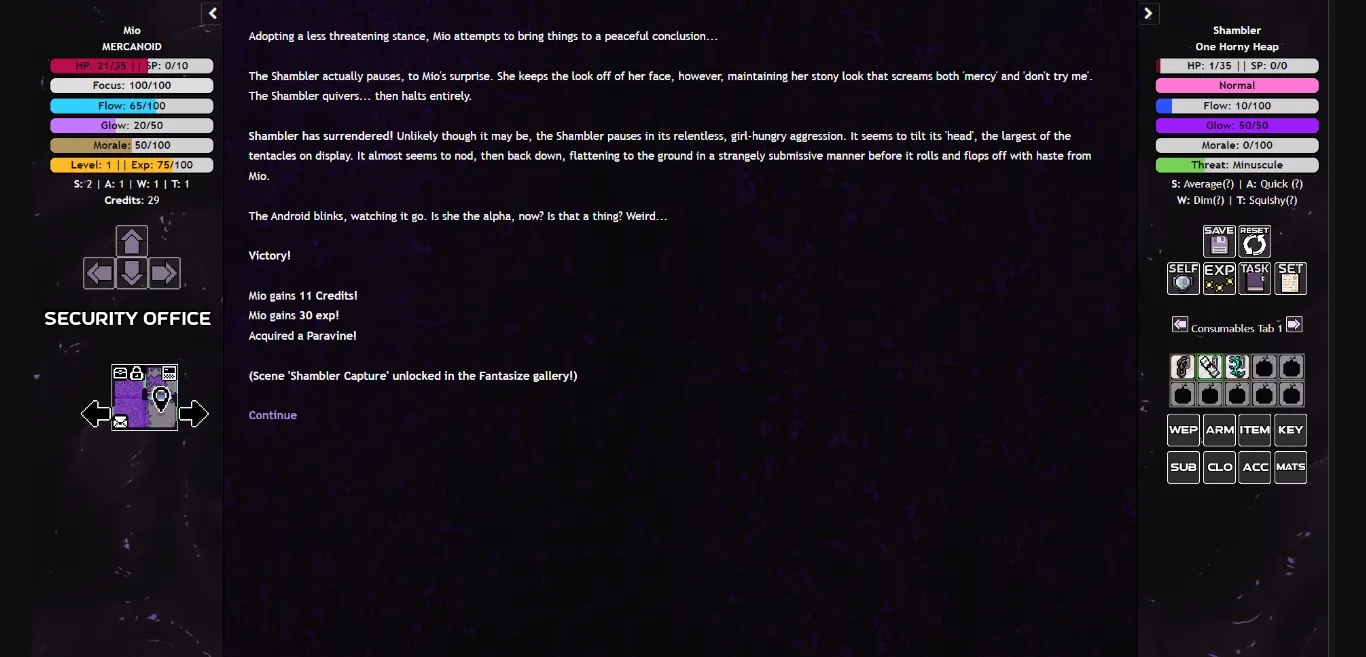 HTML Completed Mercanoid [v1.0.8] [Pyksies] | Free Adult Games