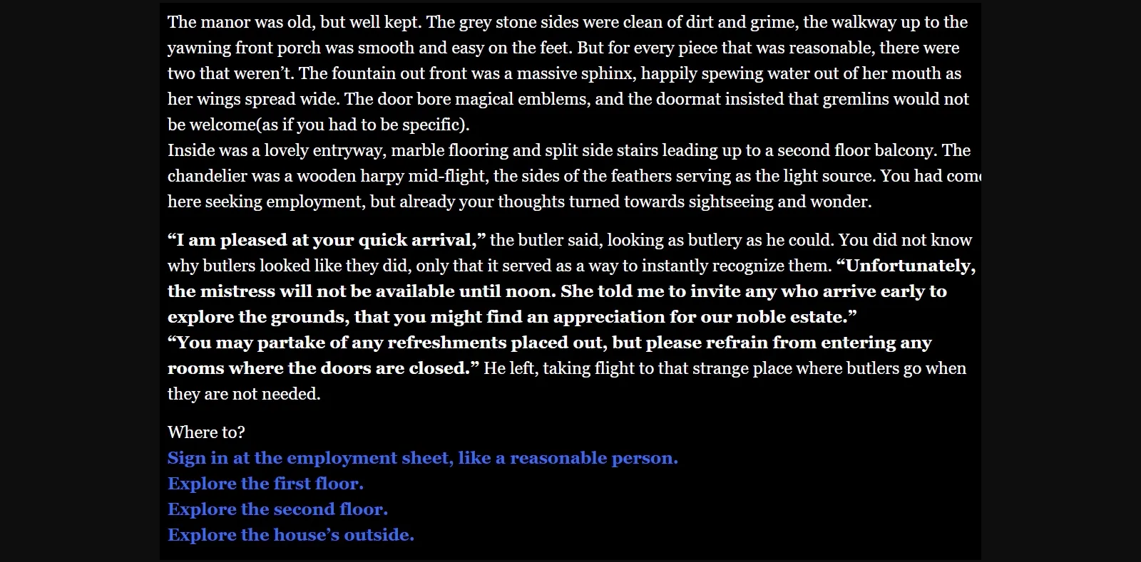 HTML Completed Metamorphosis at the Magic Manor [Final] [SuperTaster] | Free Adult Games