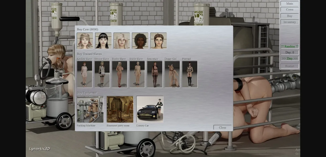 HTML Completed Milk Farm Manager [Final] [Lynortis] | Free Adult Games