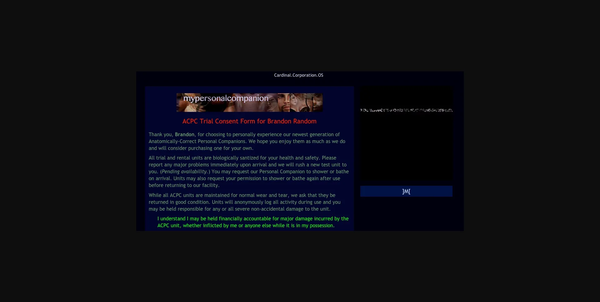HTML Completed robotsexpartymurder [Final] [Hanon Ondricek] | Free Adult Games