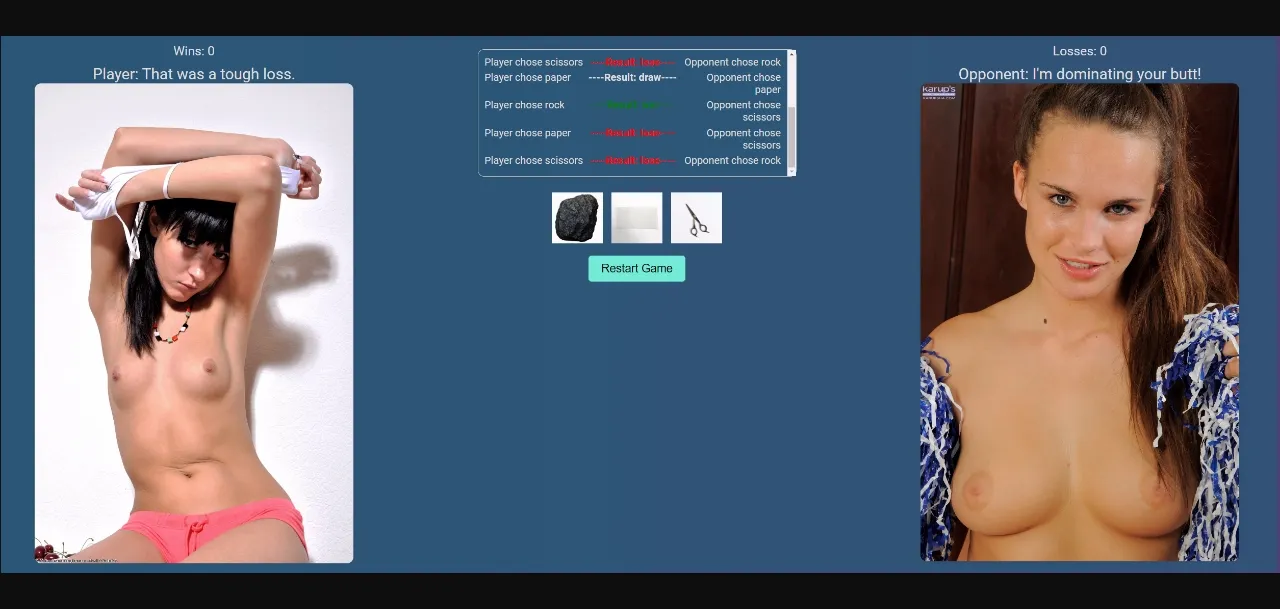 HTML Completed Rock Paper Scissors [v1.4 Final] [Legion1986] | Free Adult Games