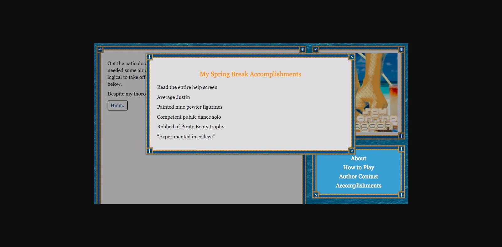 HTML Completed Sex on the Beach [Final] [Hanon Ondricek] | Free Adult Games