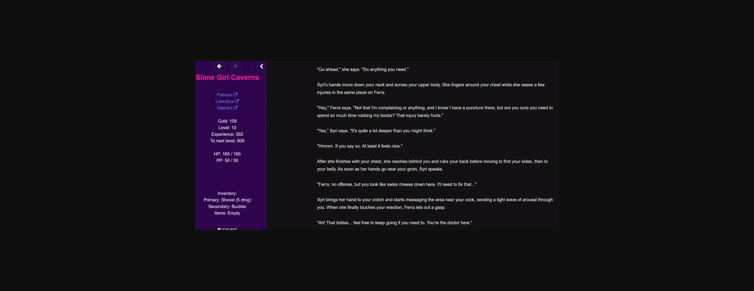 HTML Completed Slime Girl Caverns [v1.2.4] [Elizzyviolet] | Free Adult Games