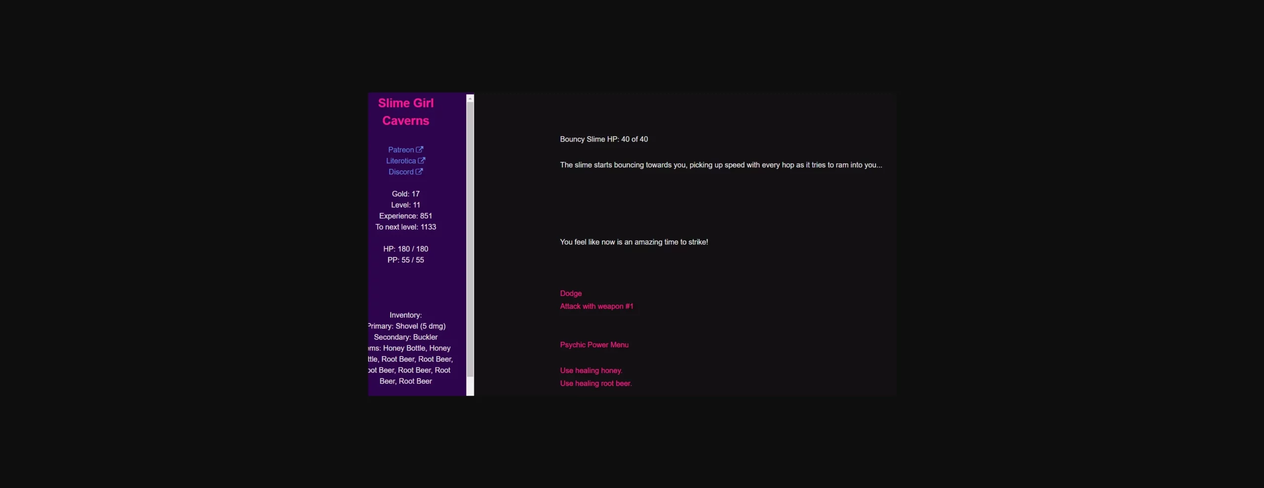 HTML Completed Slime Girl Caverns [v1.2.4] [Elizzyviolet] | Free Adult Games