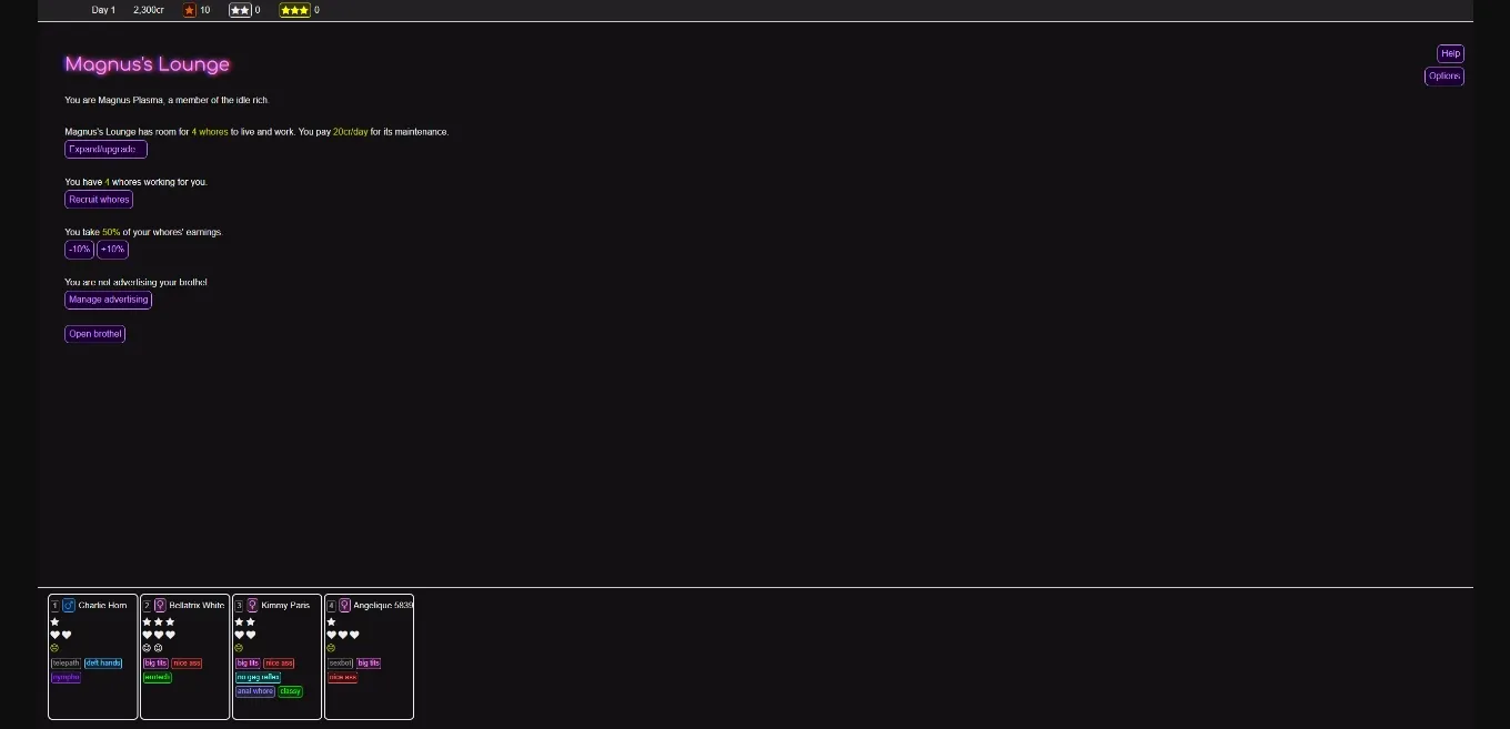 HTML Completed Space Whores [v1.1.1] [Starport X-69] | Free Adult Games