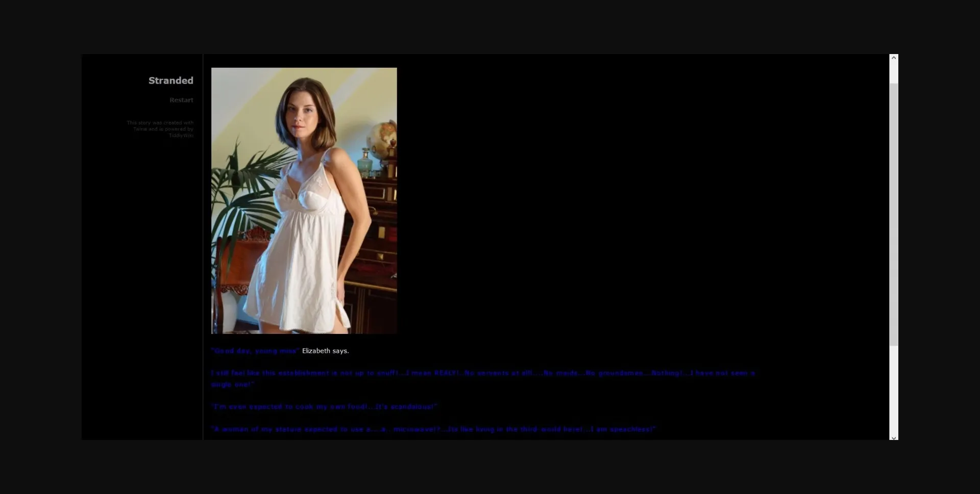 HTML Completed Stranded [v1] [Brokenwings255] | Free Adult Games