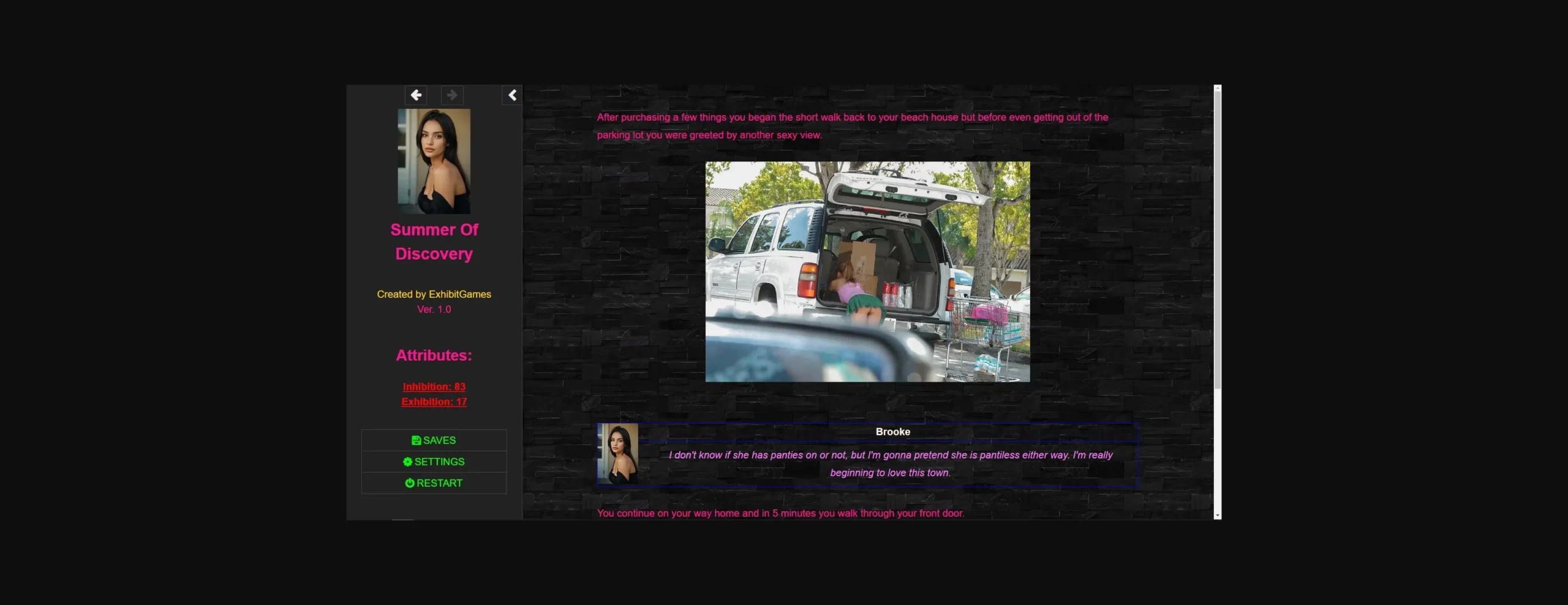 HTML Completed Summer of Discovery [Final] [ExhibitGames] | Free Adult Games