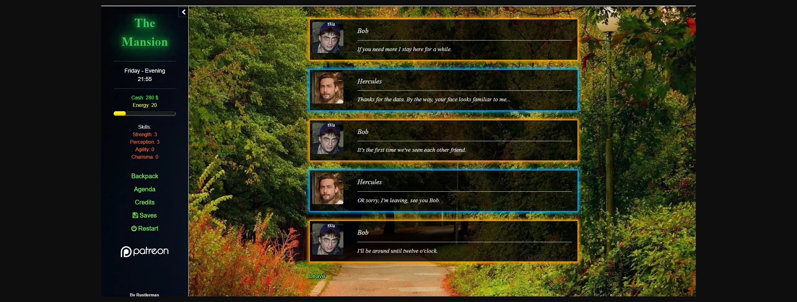 HTML Completed The Mansion [v1.05] [Rustlerman] | Free Adult Games