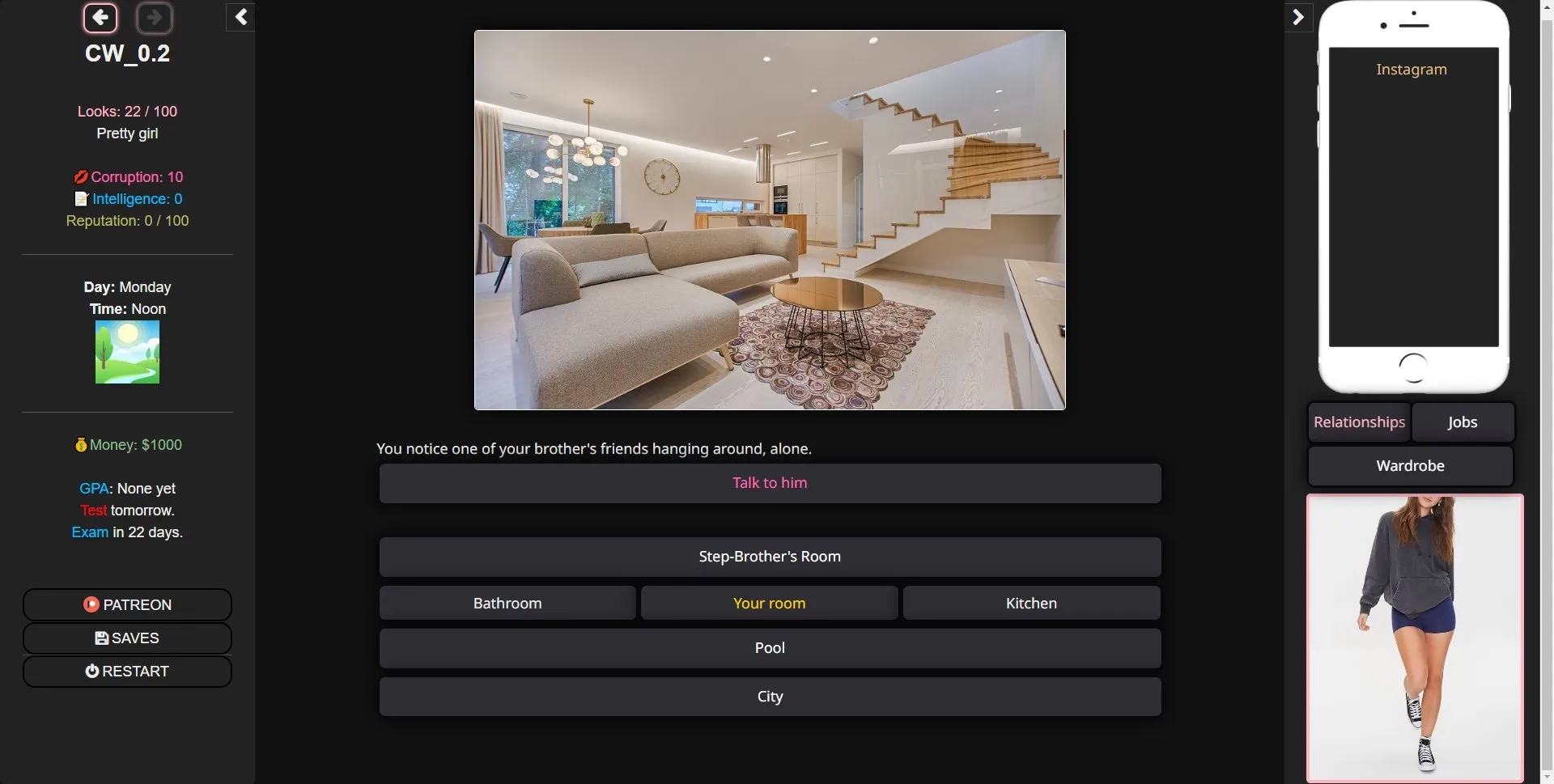 HTML Cupid's Way [v0.8] [shax0] | Free Adult Games