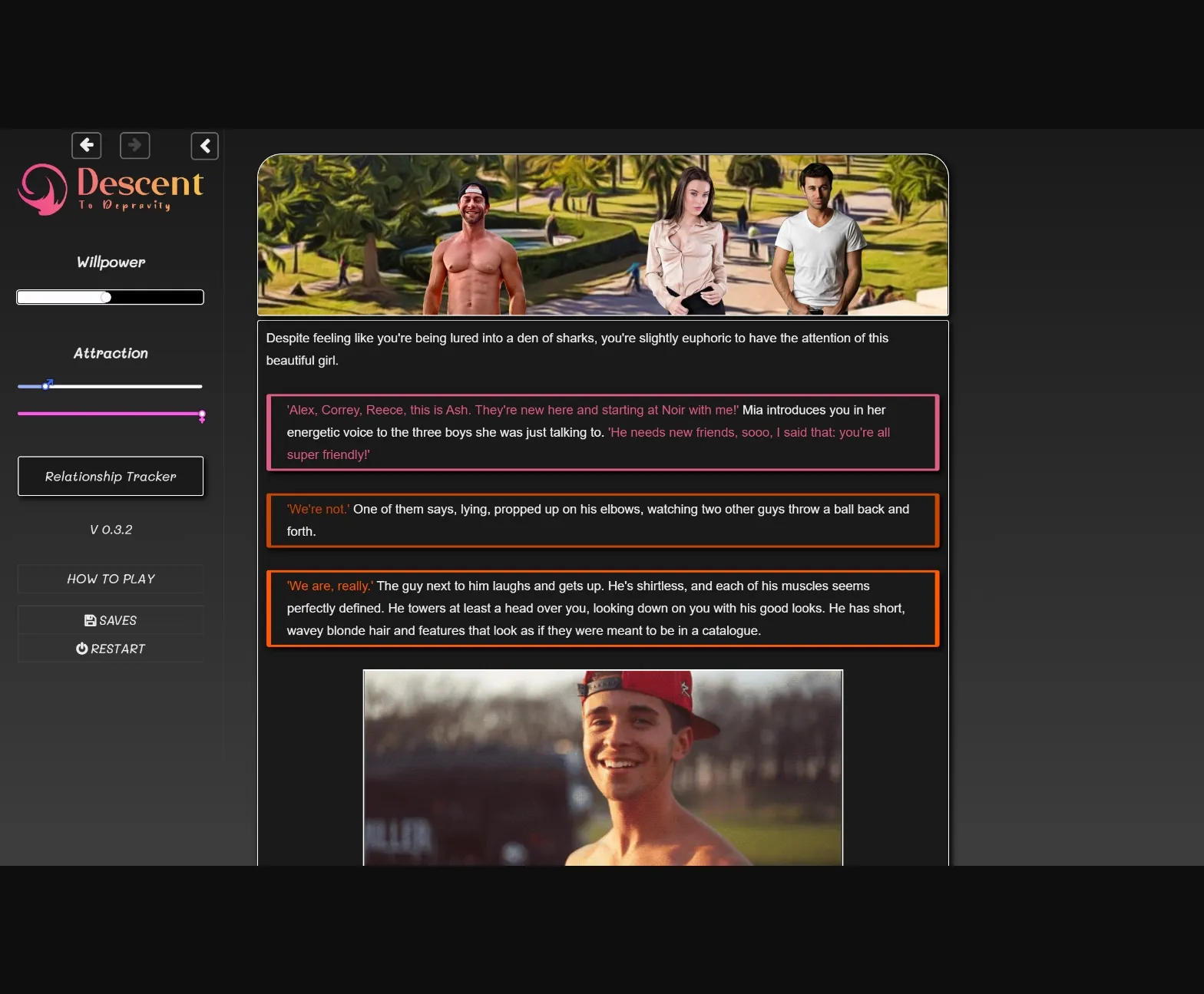HTML Descent to Depravity [v0.5.2] [Olivv] | Free Adult Games