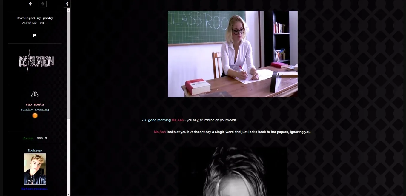 HTML Disruption [v0.41 Public] [gaaby] | Free Adult Games