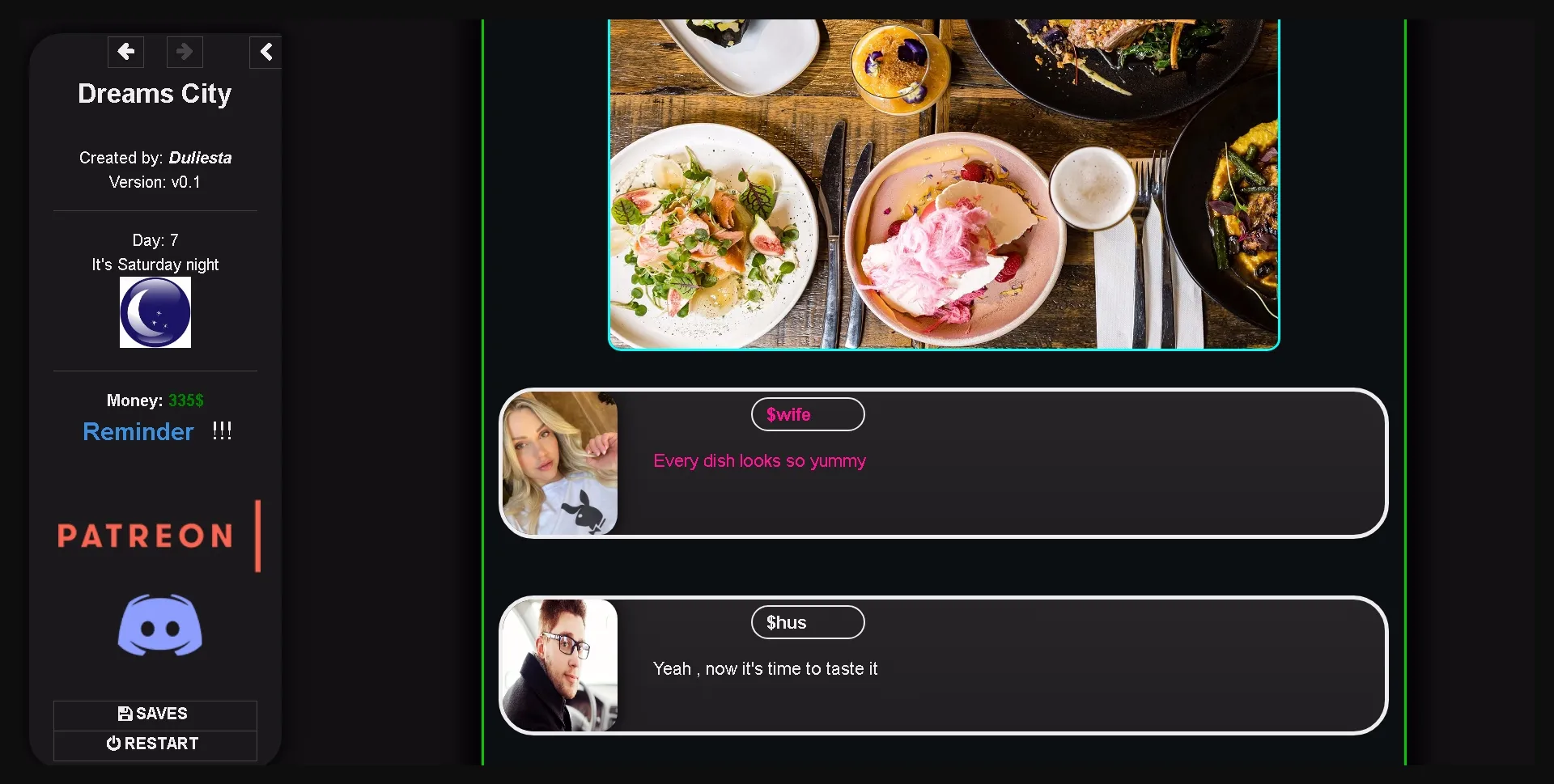 HTML Dreams City [v0.1] [Duliesta] | Free Adult Games