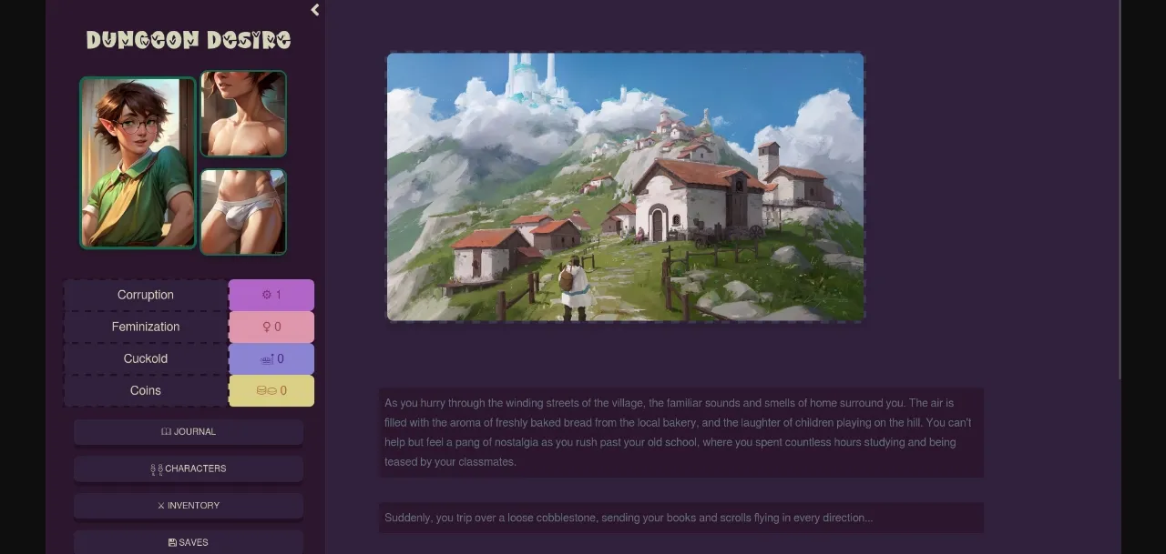 HTML Dungeon Desire [v0.2] [Devenril] | Free Adult Games