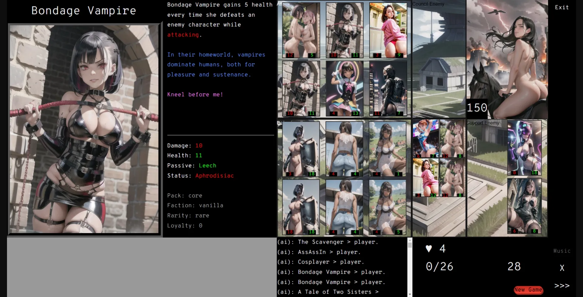 HTML Eromancer  Lust Unleashed [v0.2.35] [Eris Satori] | Free Adult Games