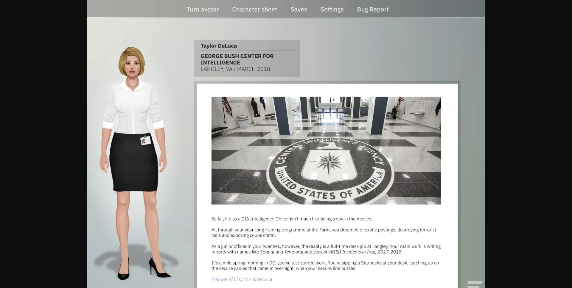 HTML Female Agent [v1.20.1p] [Crushstation] | Free Adult Games