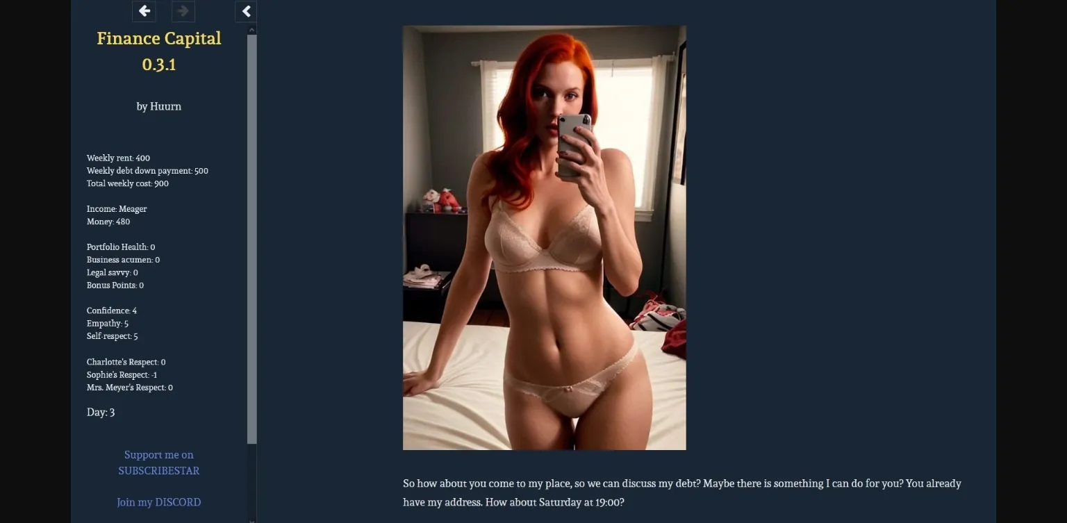 HTML Finance Capital [v0.8.0] [Huurn] | Free Adult Games