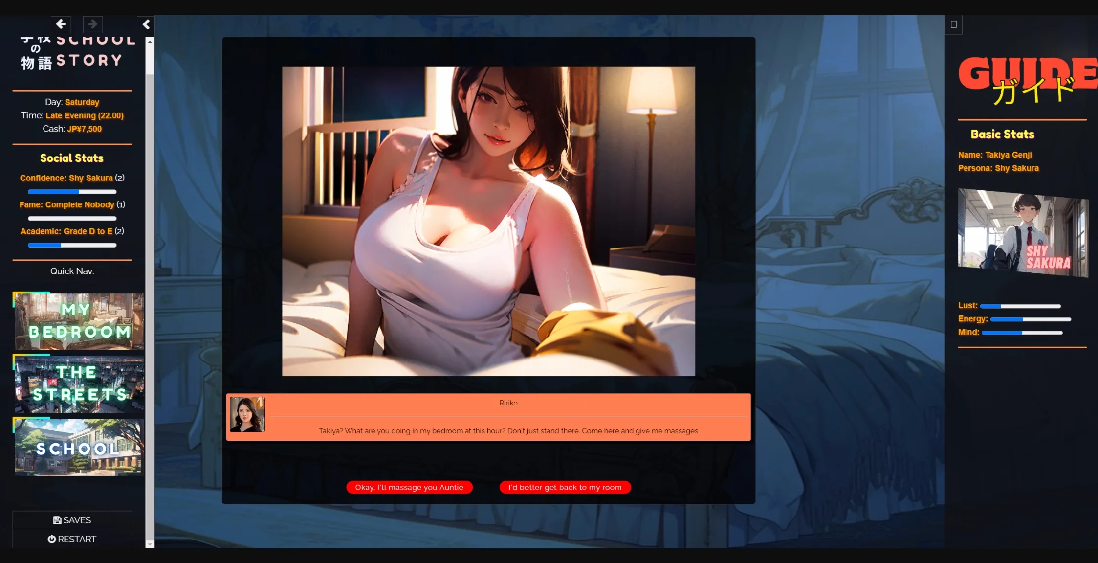 HTML Gakko No Monogatari - School Story [v0.18a] [CorpoLife_dev] | Free Adult Games