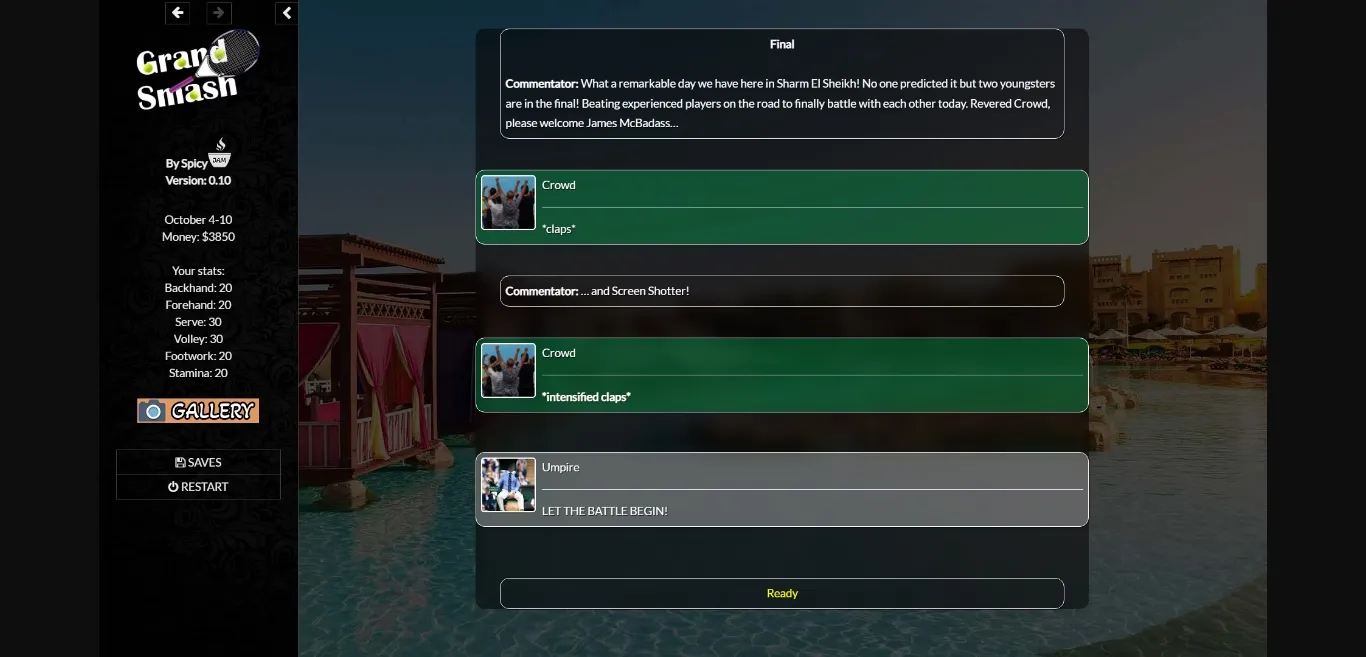 HTML Grand Smash [v0.96] [SpicyJam] | Free Adult Games