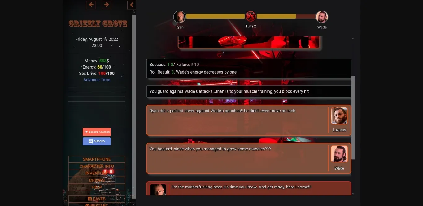 HTML Grizzly Grove [v0.26] [Rafster] | Free Adult Games