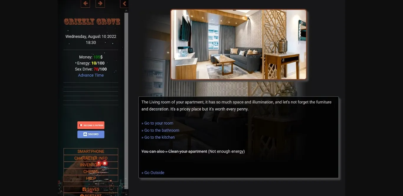 HTML Grizzly Grove [v0.26] [Rafster] | Free Adult Games