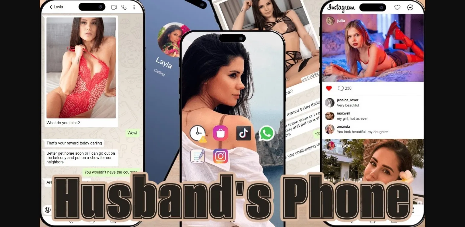 HTML Husband's Phone [P2 v0.5.6] [Devorny] | Free Adult Games