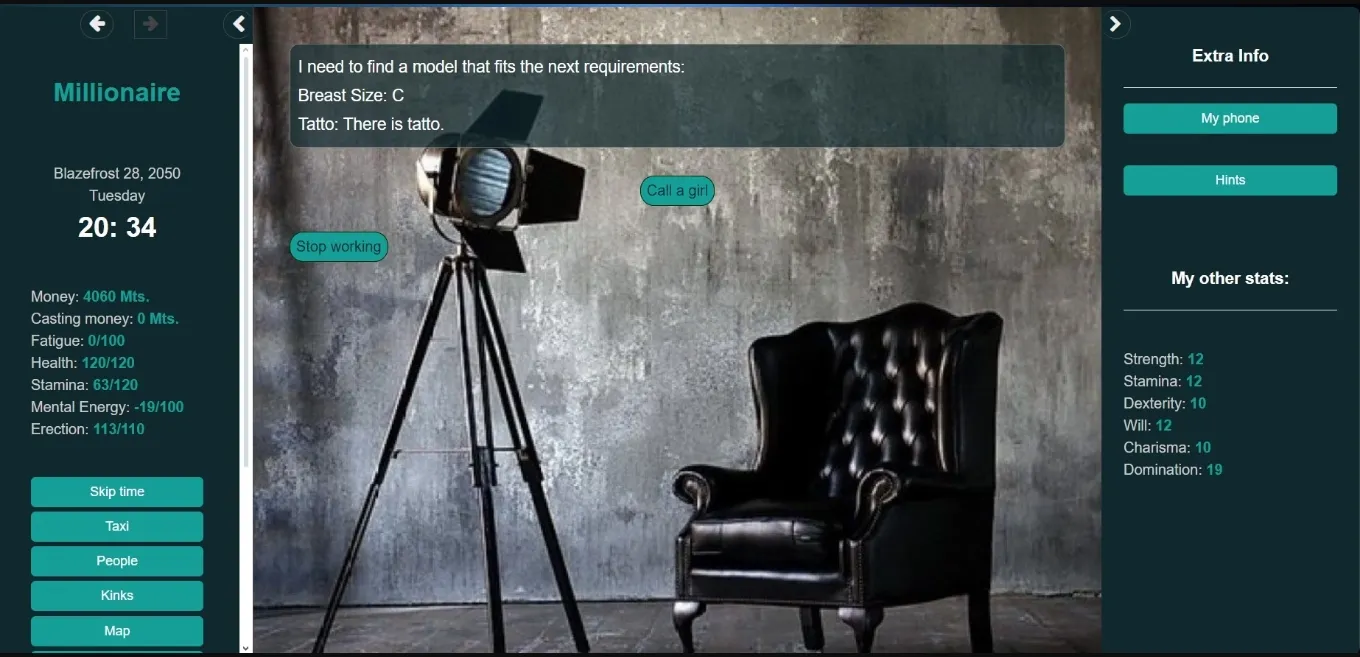 HTML Millionaire [v0.2a] [Deep Spirit] | Free Adult Games