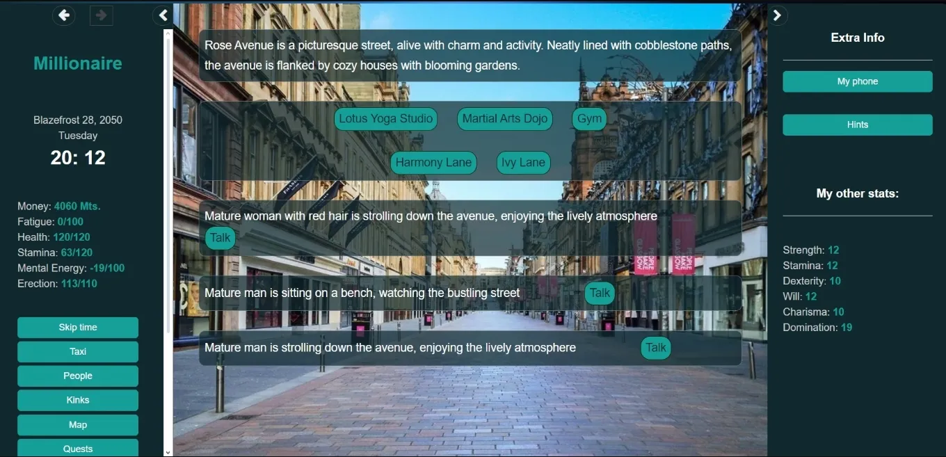 HTML Millionaire [v0.2a] [Deep Spirit] | Free Adult Games