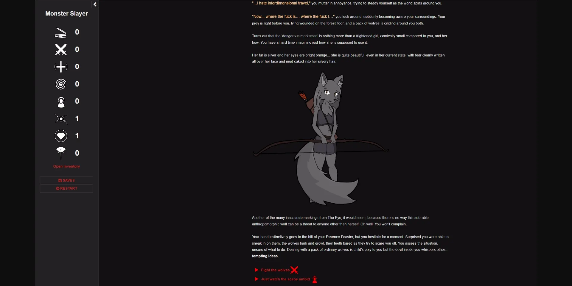 HTML Monster Slayer [v0.72] [It That Watches] | Free Adult Games