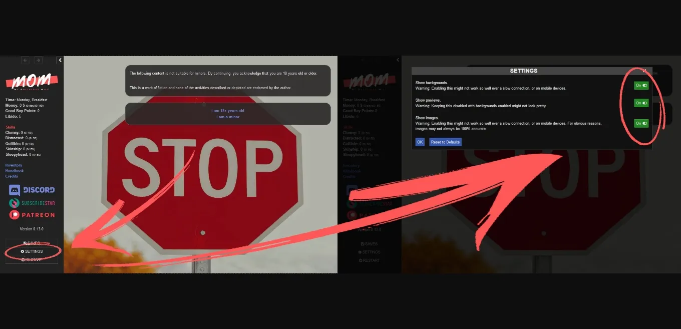 HTML My Oblivious MILF [v0.156.0] [My Oblivious Developer] | Free Adult Games