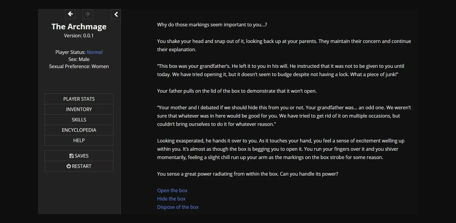 HTML Onhold The Archmage [v0.1.2 Alpha] [Black Dahlia Studios] | Free Adult Games