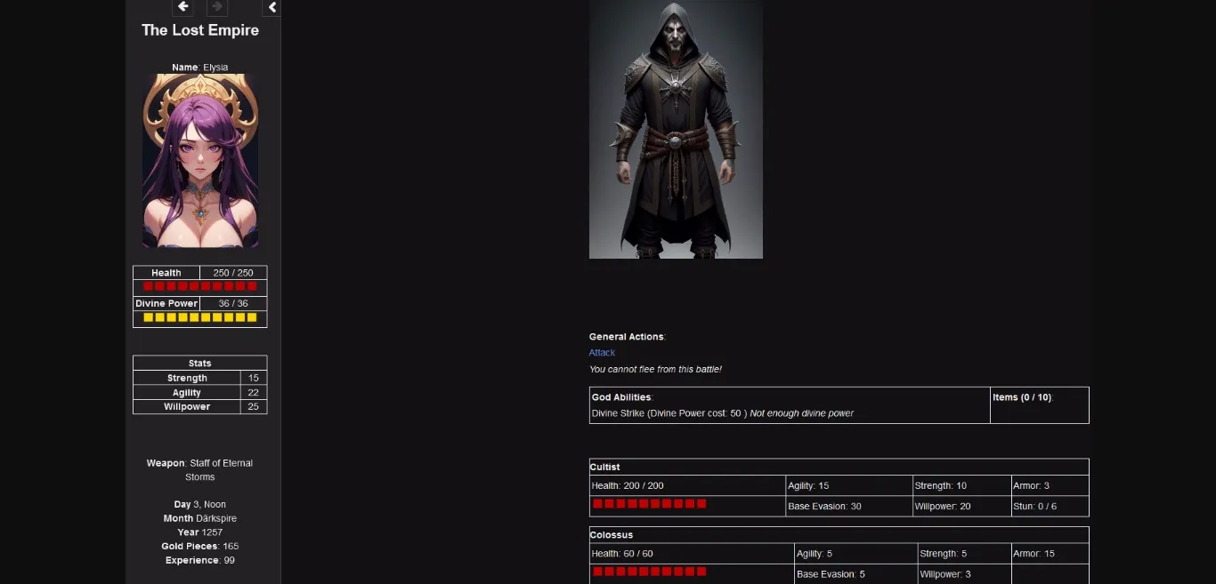 HTML Onhold The Lost Empire [v0.03b] [Erolath] | Free Adult Games