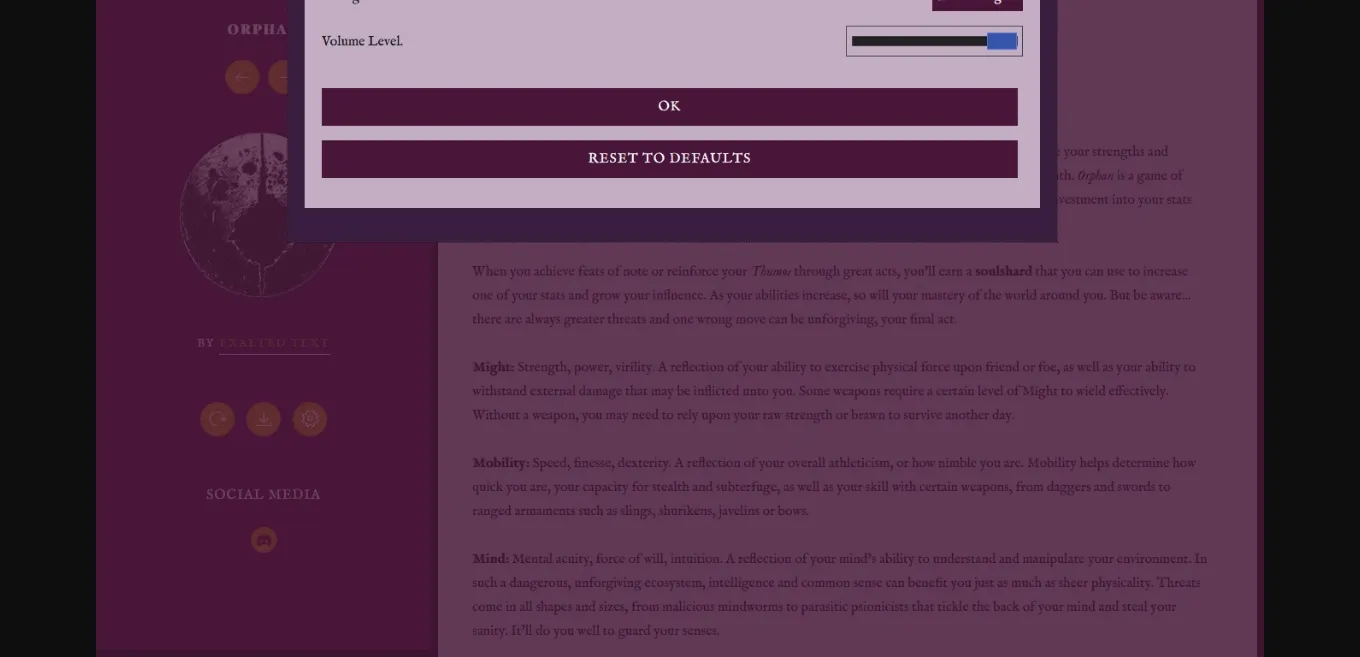 HTML Orphan [Ch.2.8] [Exalted Text] | Free Adult Games