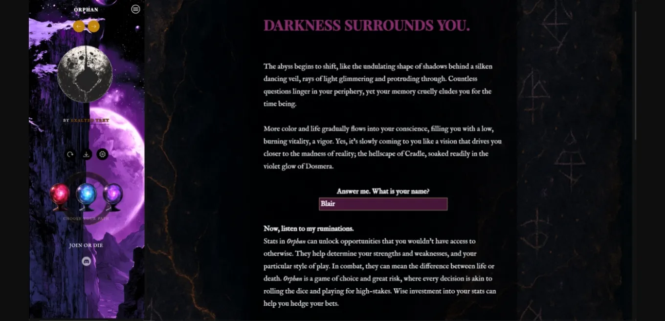 HTML Orphan [Ch.2.8] [Exalted Text] | Free Adult Games