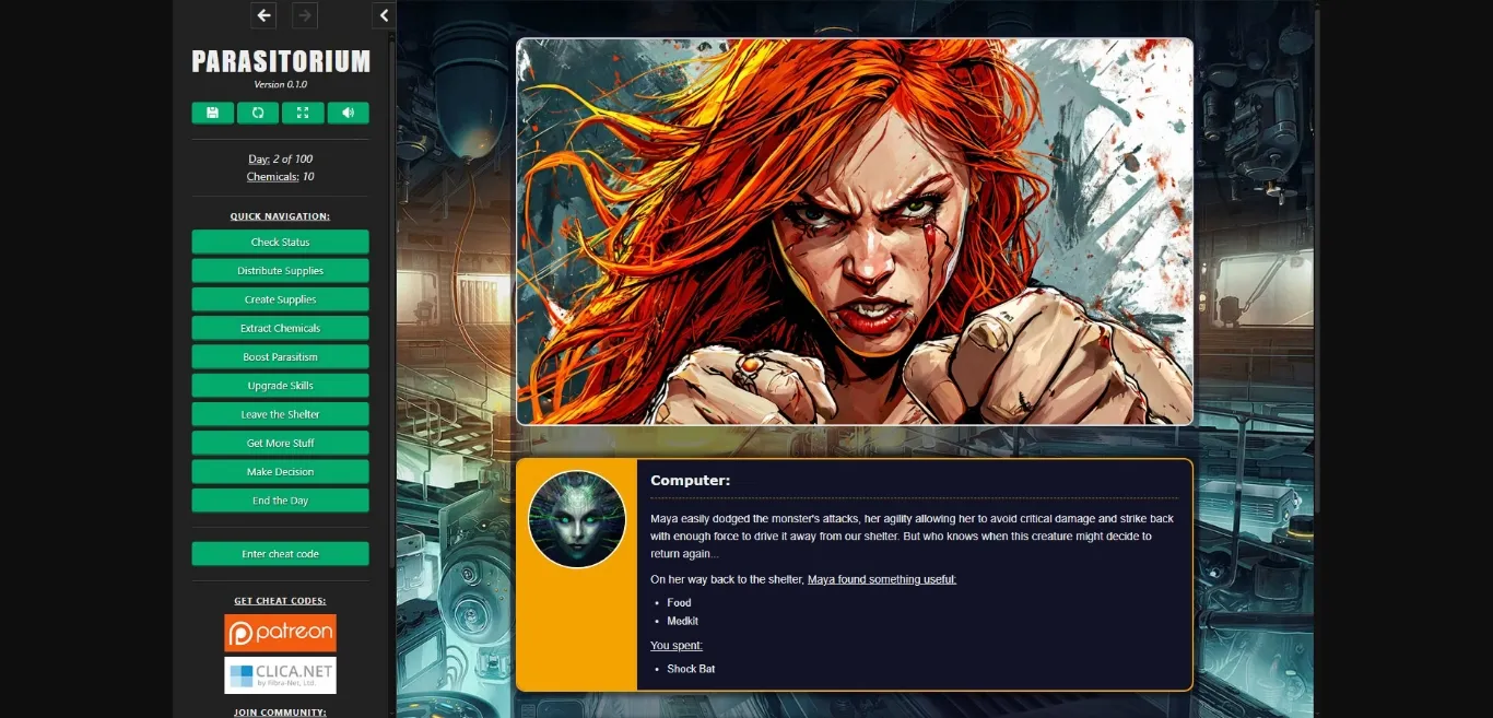 HTML Parasitorium [v0.1.0] [SupremeAI] | Free Adult Games