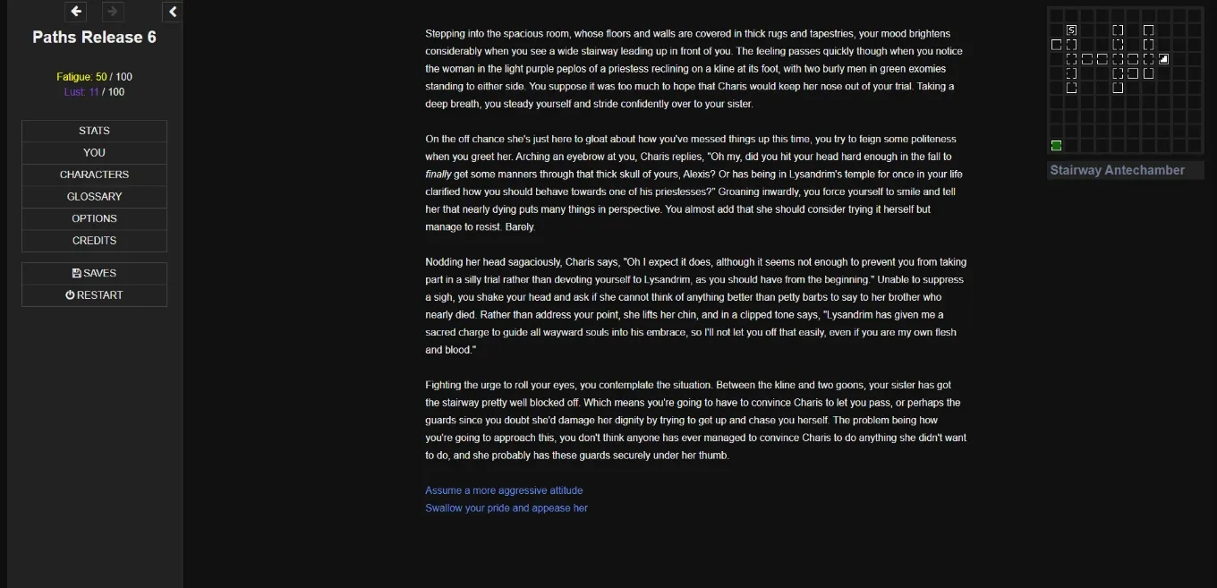 HTML Paths [R14] [Stratos] | Free Adult Games