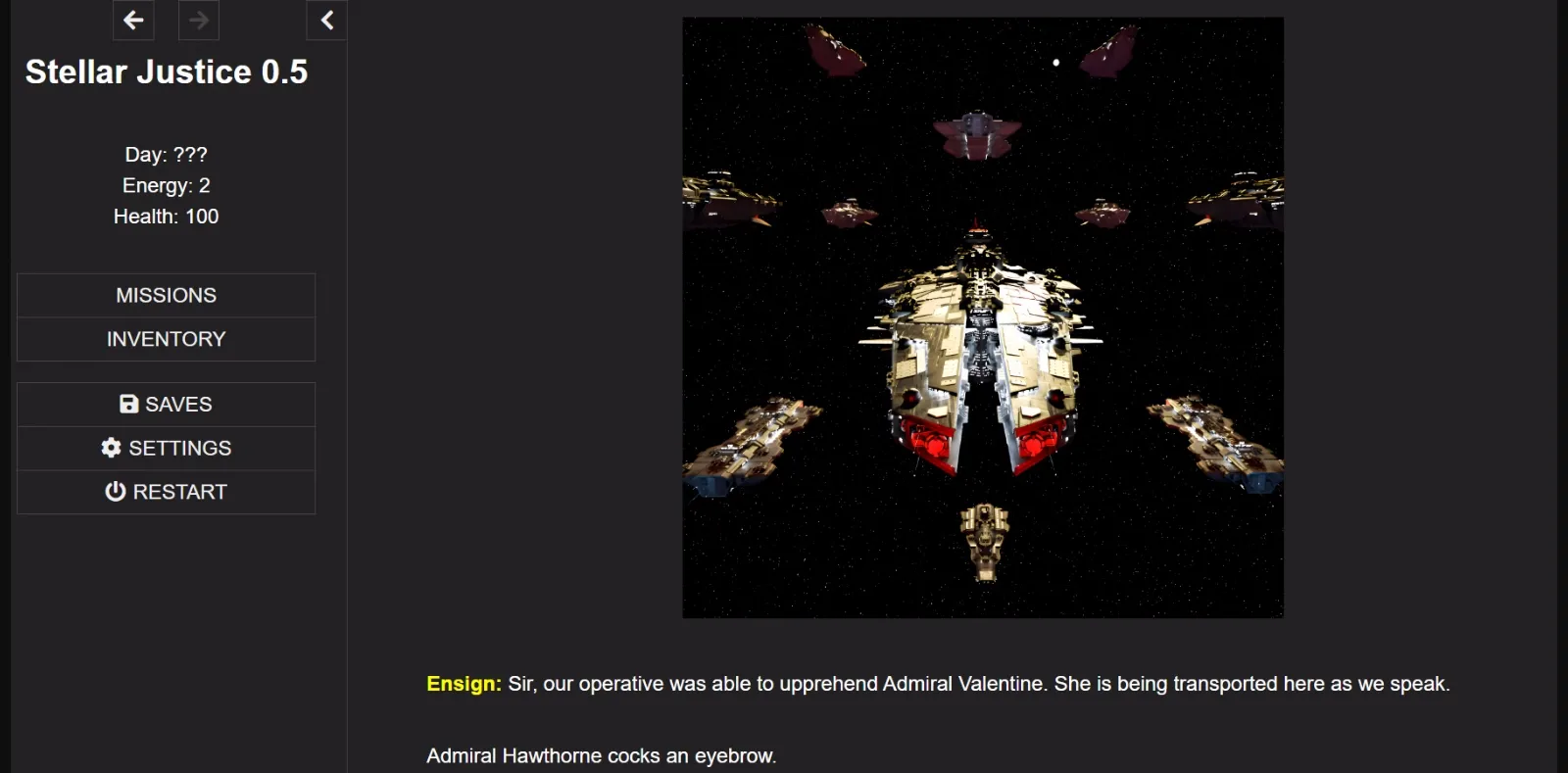 HTML Stellar Justice [v0.5] [Primal356] | Free Adult Games