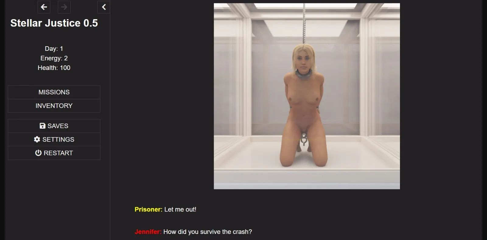 HTML Stellar Justice [v0.5] [Primal356] | Free Adult Games