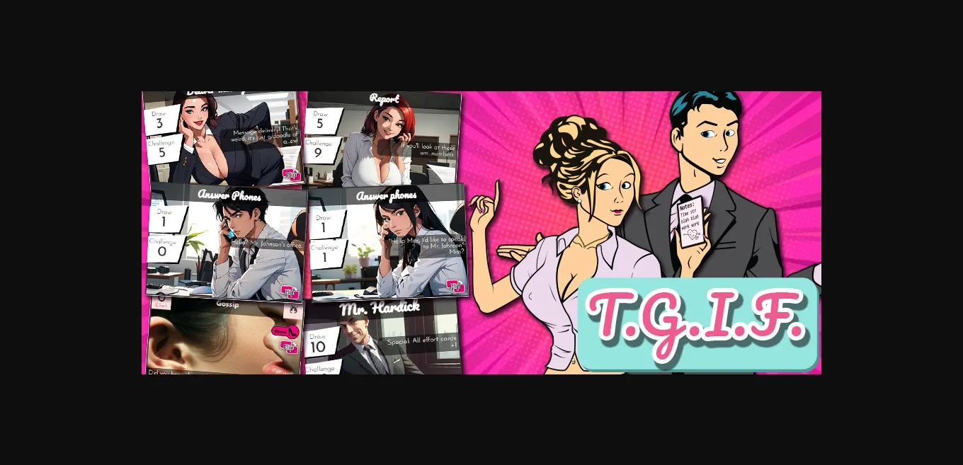 HTML T.G.I.F. [v1.0] [DesiDee Games] | Free Adult Games