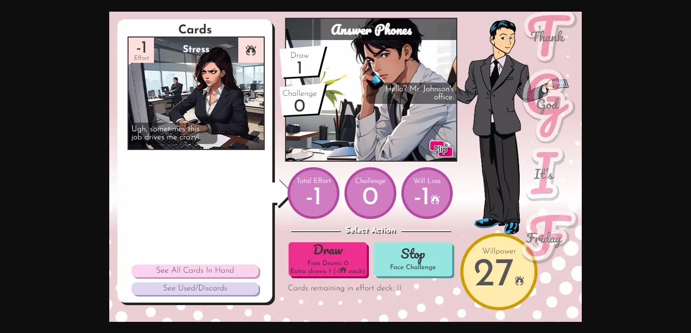 HTML T.G.I.F. [v1.0] [DesiDee Games] | Free Adult Games