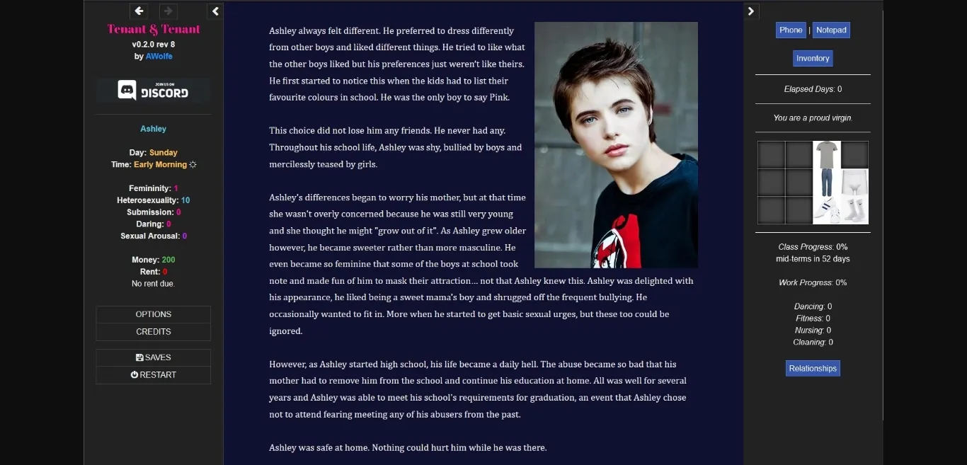 HTML Tenant & Tenant [v0.4.2c] [AWolfe] | Free Adult Games