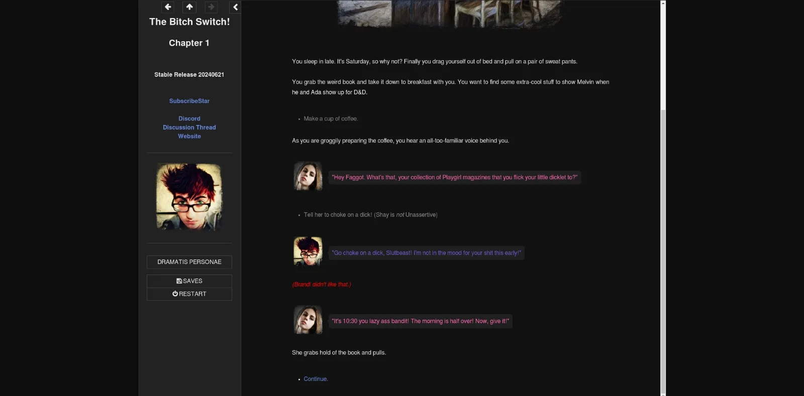 HTML The Bitch Switch! [Ch. 2 v20240719] [Echo Hollow] | Free Adult Games