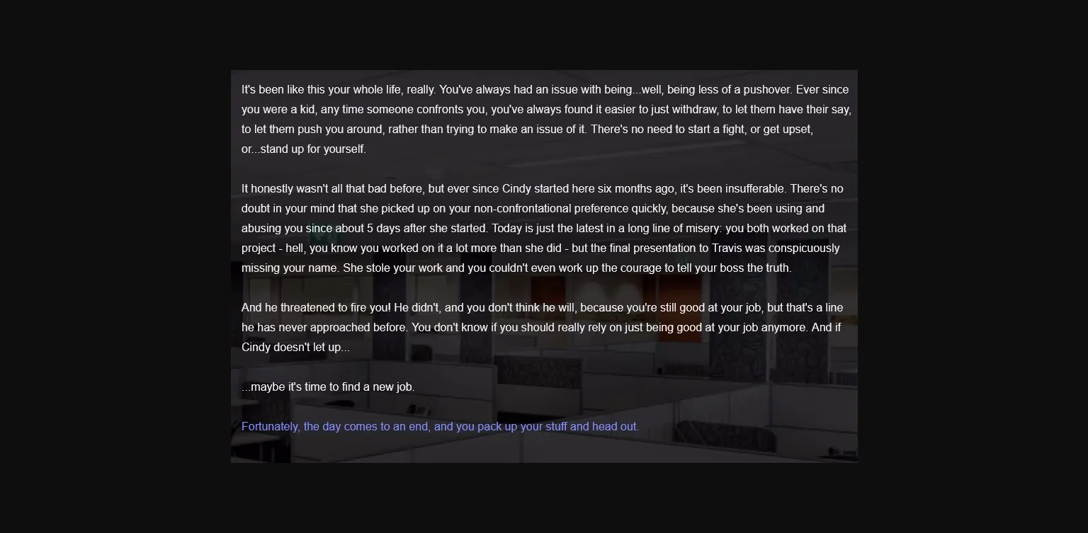 HTML The Guide to Being Assertive [v0.3.1.1 Public] [AnonymousMan] | Free Adult Games