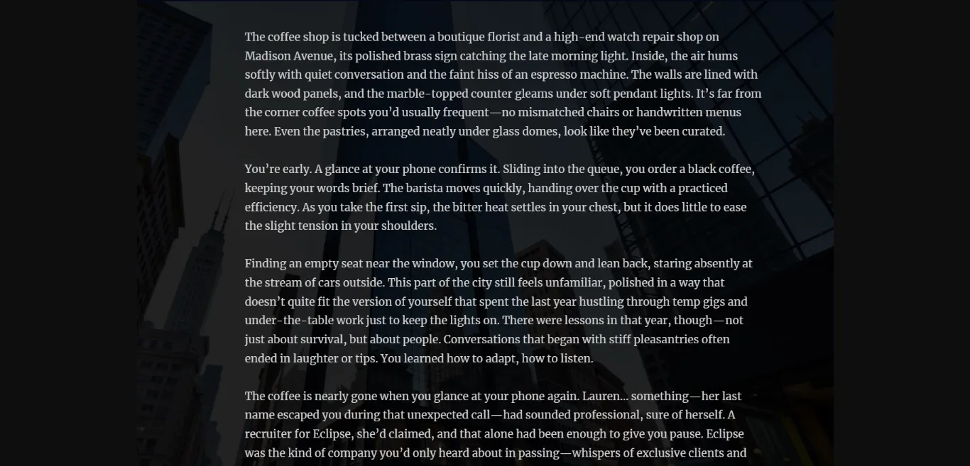 HTML The High Line [Release 0] [friendoftheshow] | Free Adult Games