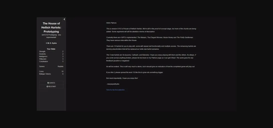 HTML The House of Hellish Harlots [v0.047] [Many-Eyed Hydra] | Free Adult Games