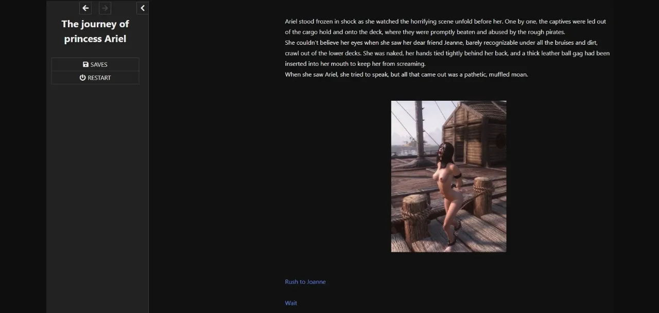 HTML The Journey of Princess Ariel [v1.0] [Ciliadn] | Free Adult Games