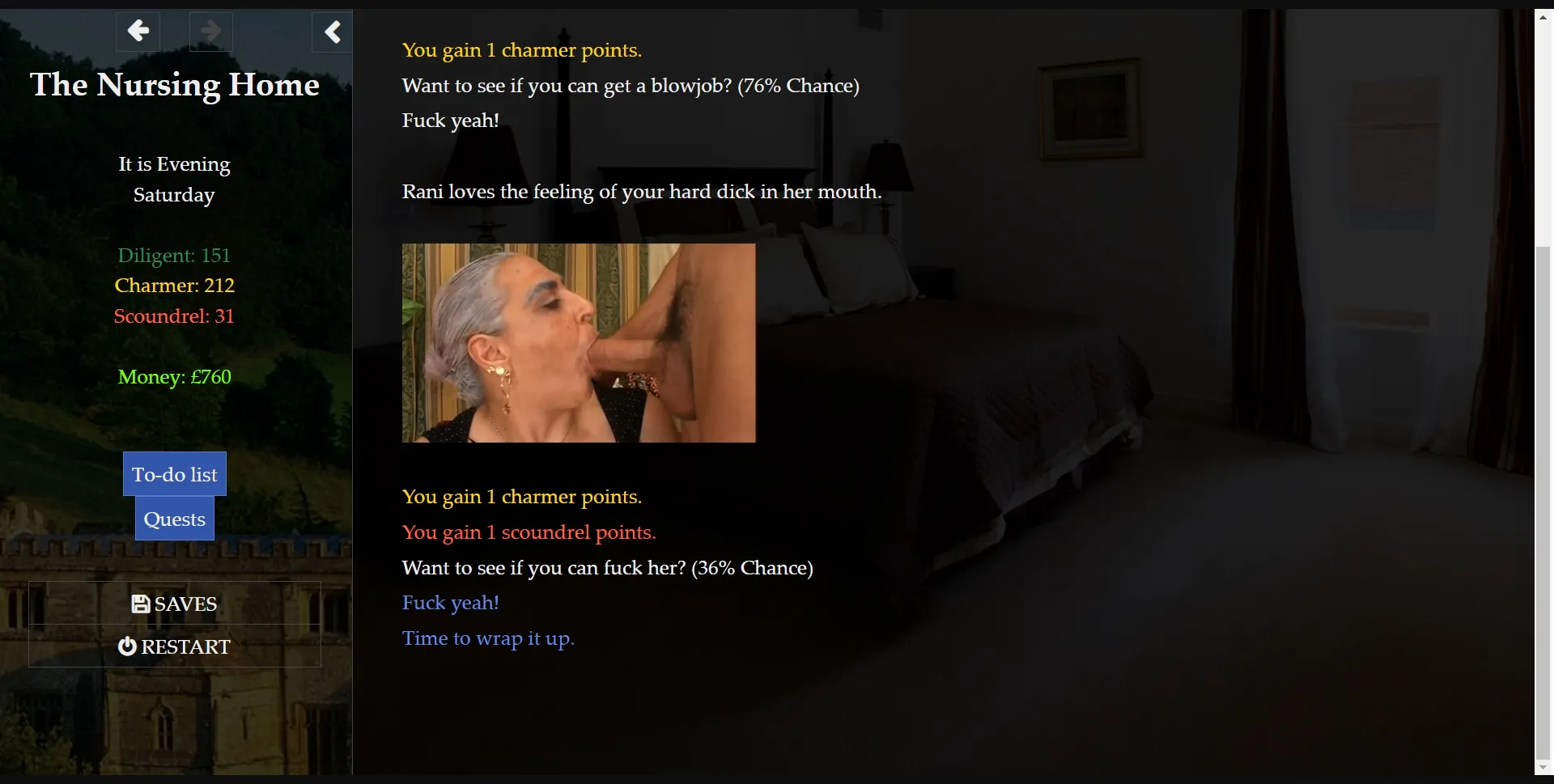 HTML The Nursing Home [v0.3] [Scrungly Games] | Free Adult Games